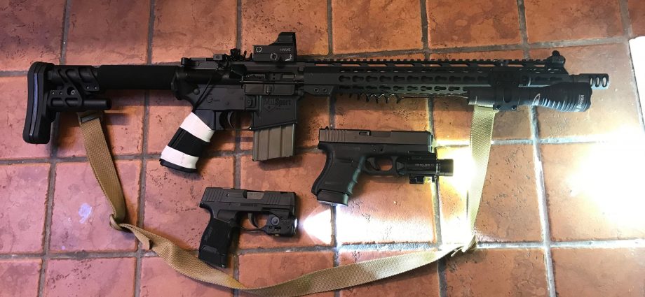 r/guns - Lighting it up