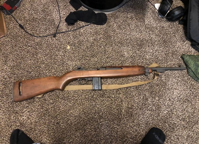 r/guns - Finally took the M1 carbine in for a cleaning. Story in comments.