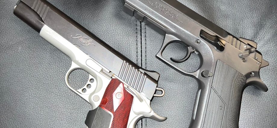 r/guns - I humbly present my two favorite handguns I personally own. Im sure you’re all familiar with these.