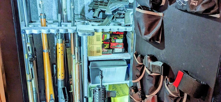 r/guns - Always wanted a safe, think I already need another...