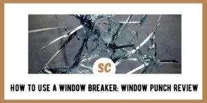 How To Use A Window Breaker Window Punch Review